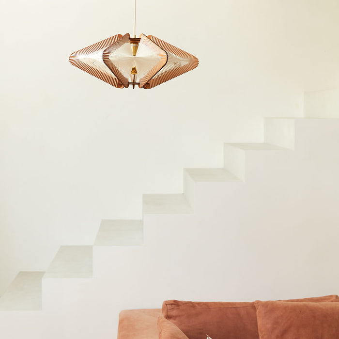 ASTRELI pendant light, Twist braiding