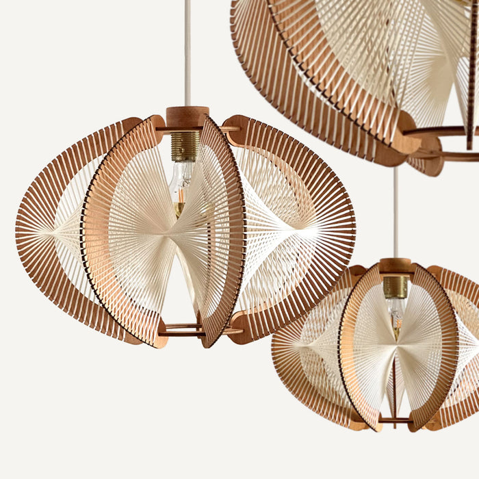 Lustre ECHINO, Tressage Twist