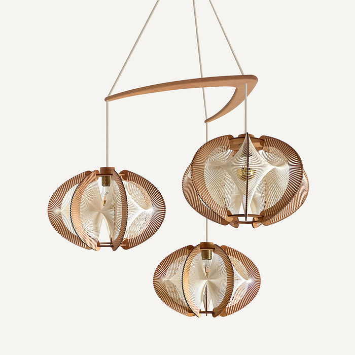 Lustre ECHINO, Tressage Twist