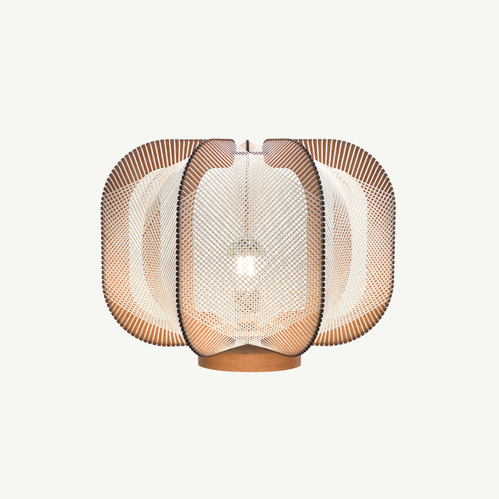 Lampe sur socle DRUMJEE 7, Tressage Croisé