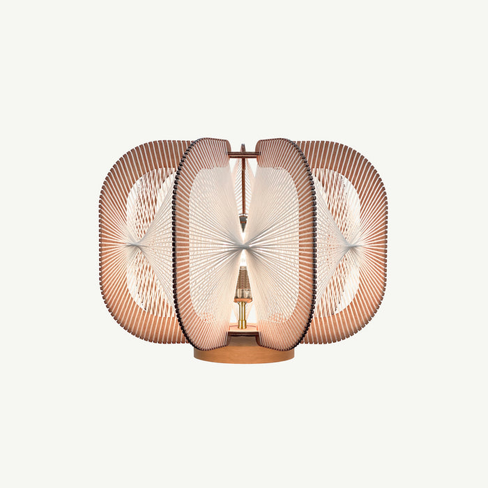 Lampe sur socle DRUMJEE 7, Tressage Twist
