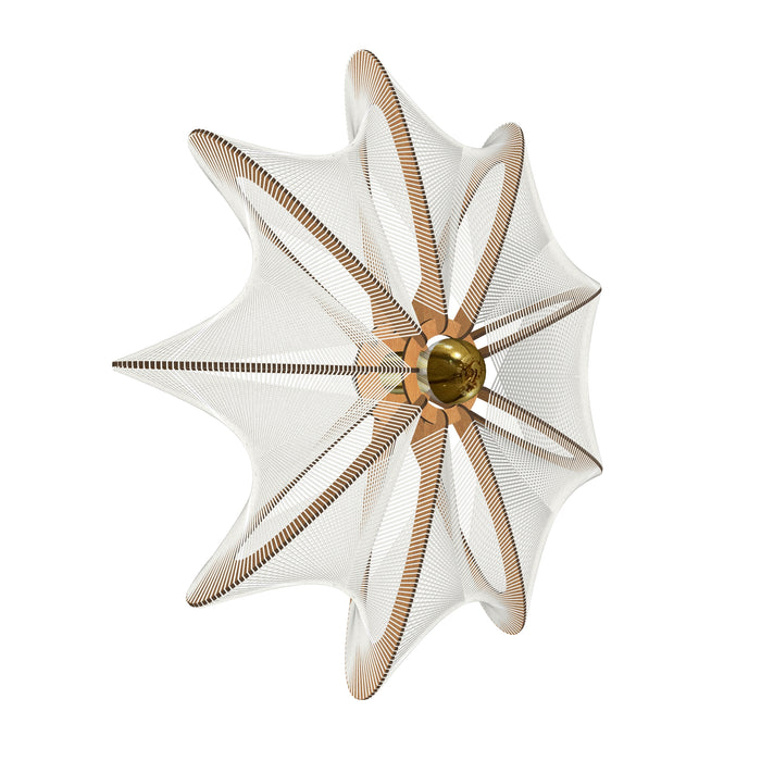 Plafonnier ETIOLA Ø80cm, tressage Twist