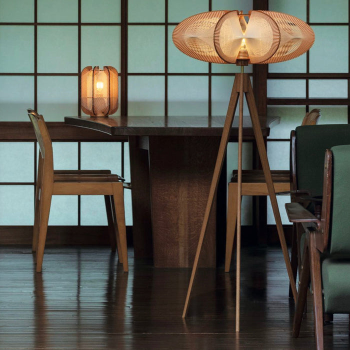 Lampadaire ETIOLA, tressage Twist