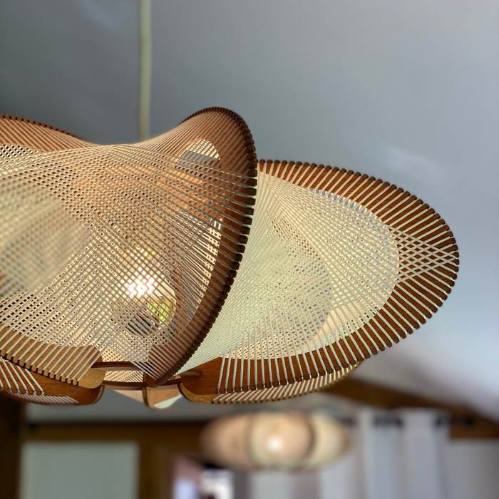 Suspension ETIOLA, tressage Croisé