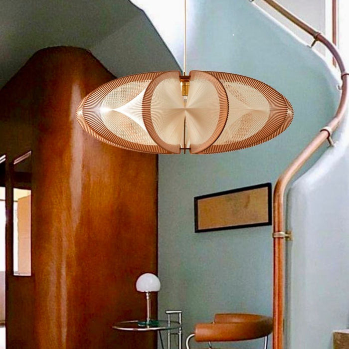 ETIOLA L large pendant lamp, Twist braiding