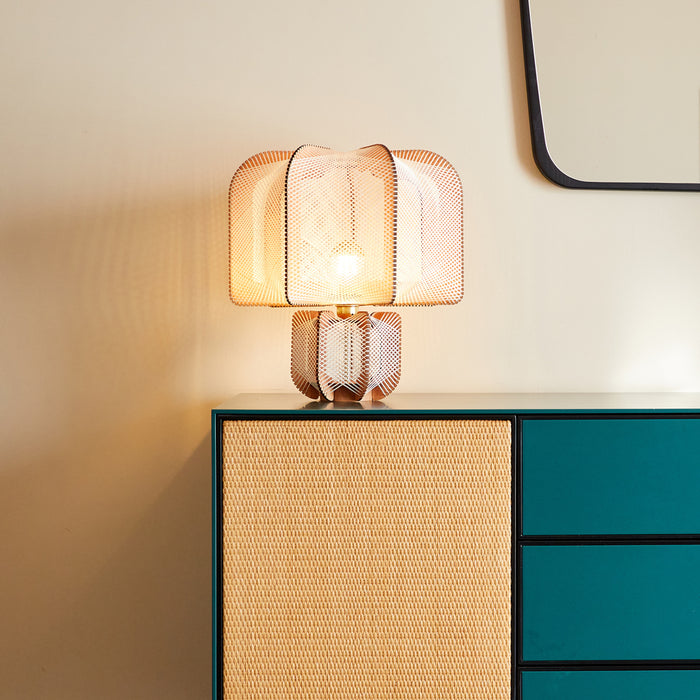 Lampe à poser MULJEE S  avec pied tressage Croisé