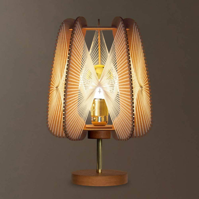Lampe sur pied ARIOCA, tressage Twist, Lafablight