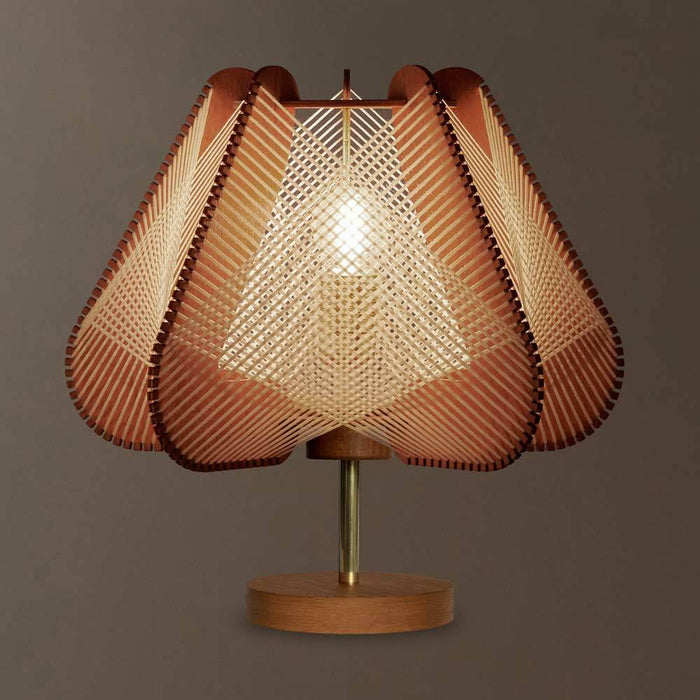 Lampe sur pied NOTOCA, tressage Croisé, Lafablight