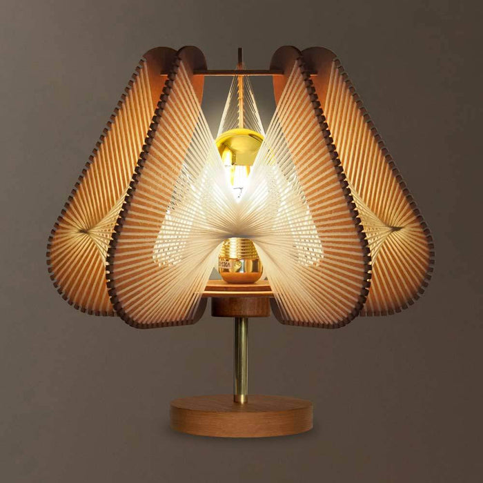 Lampe sur pied NOTOCA, tressage Twist, Lafablight