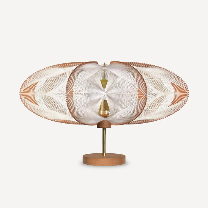 Lampe sur pied ETIOLA, tressage Triple Twist, Lafablight