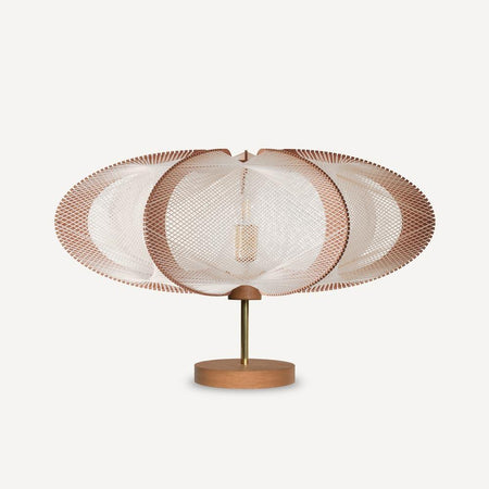 Lampe sur pied ETIOLA, tressage Twist Croisé, Lafablight