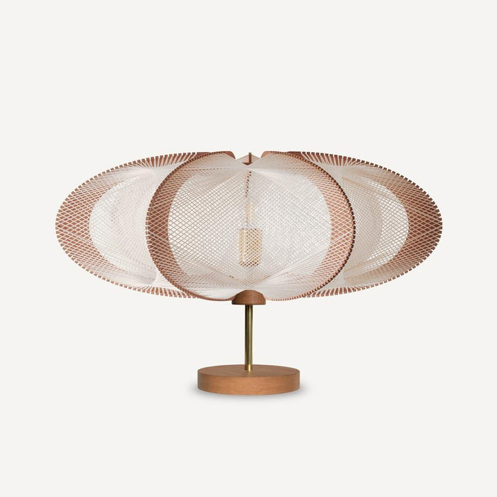 Lampe sur pied ETIOLA, tressage Twist Croisé, Lafablight