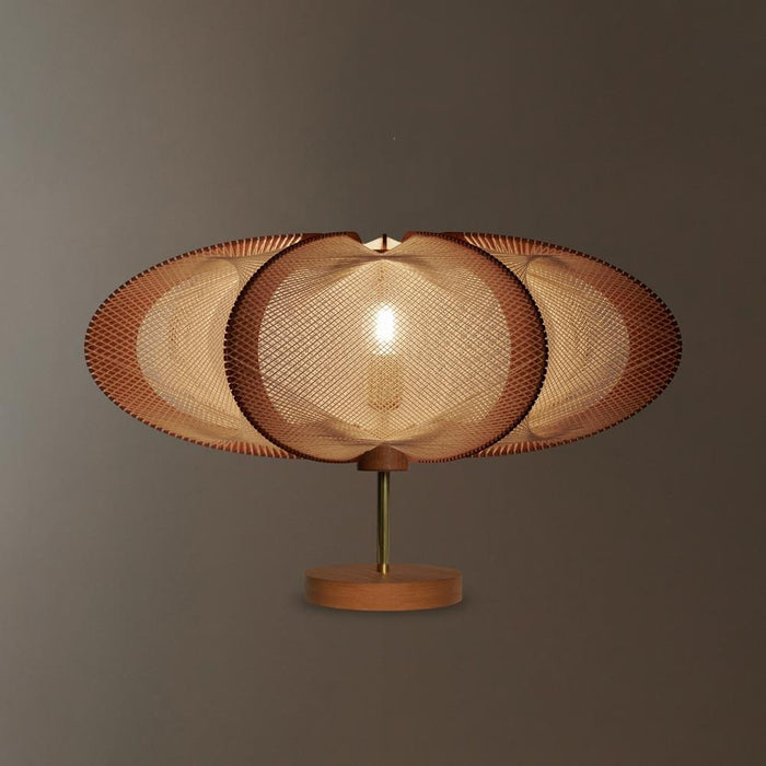 Lampe sur pied ETIOLA, tressage Twist Croisé, Lafablight