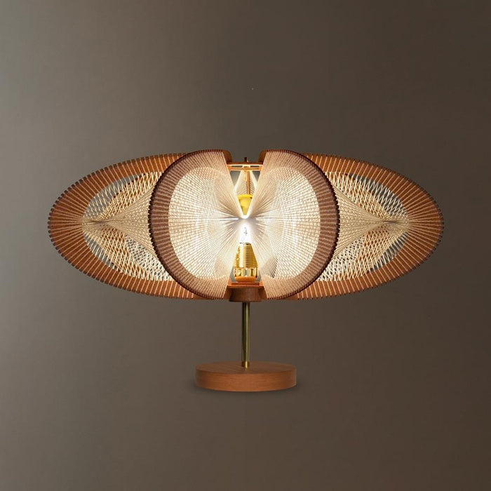 Lampe sur pied ETIOLA, tressage Twist, Lafablight