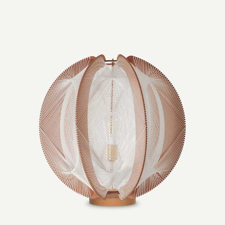 Lampe sur socle ASTROFI, tressage Twist Croisé, Lafablight