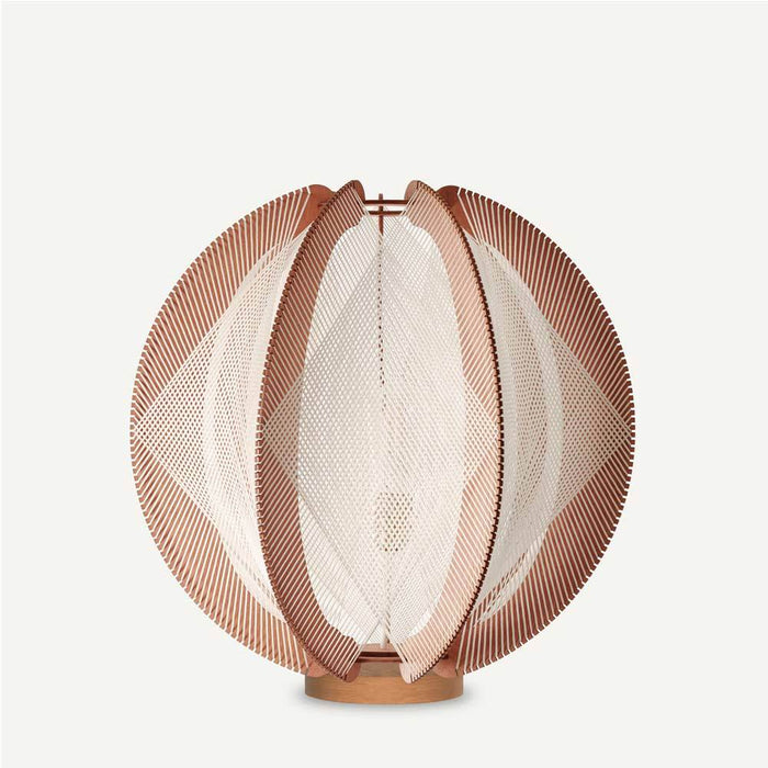 Lampe sur socle ASTROFI, tressage Croisé, Lafablight