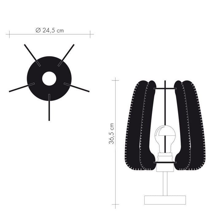 Lampe sur pied ARIOCA, tressage Croisé, Lafablight