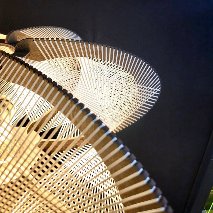 Suspension ETIOLA, tressage Twist - Noyé foncé