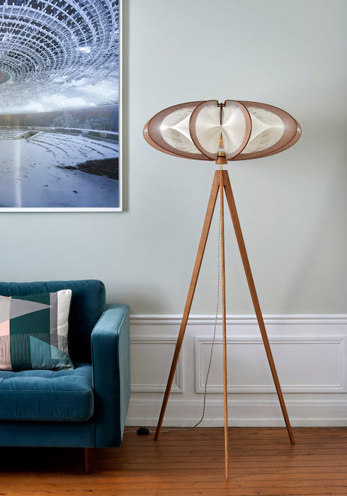 XL ETIOLA floor lamp, Twist braiding