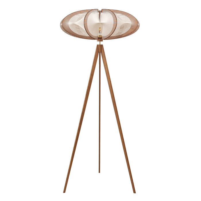 Grand Lampadaire ETIOLA L, tressage Twist