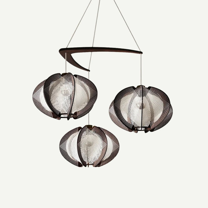 Lustre ECHINO, Tressage Croisé