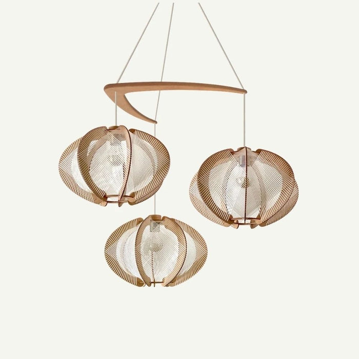 Lustre ECHINO, Tressage Croisé