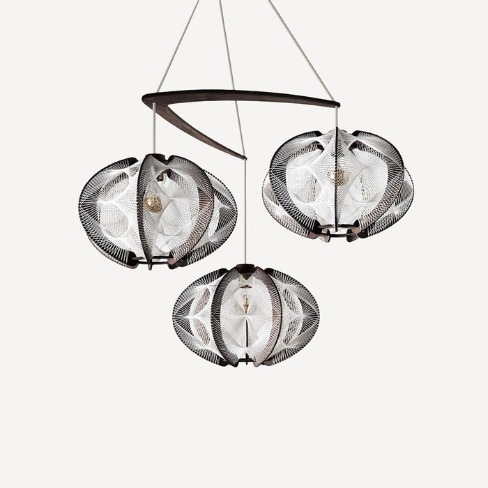 Lustre ECHINO, Tressage Triple Twist