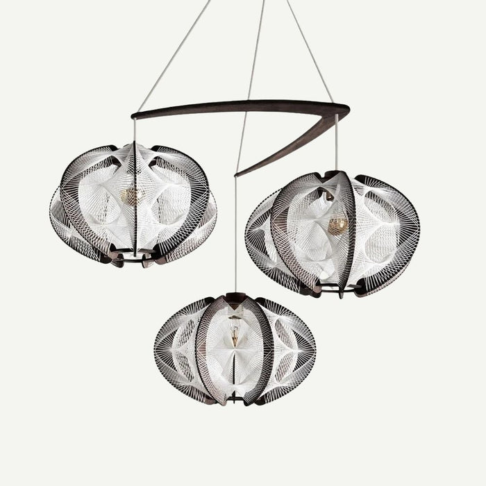 Lustre ECHINO, Tressage Triple Twist