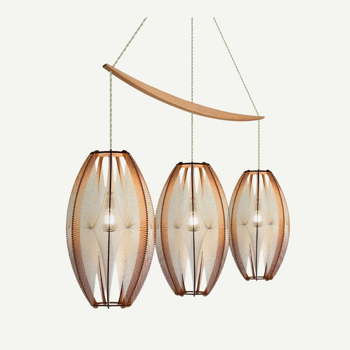 Lustre "Arc" DJEMINO, Tressage Twist