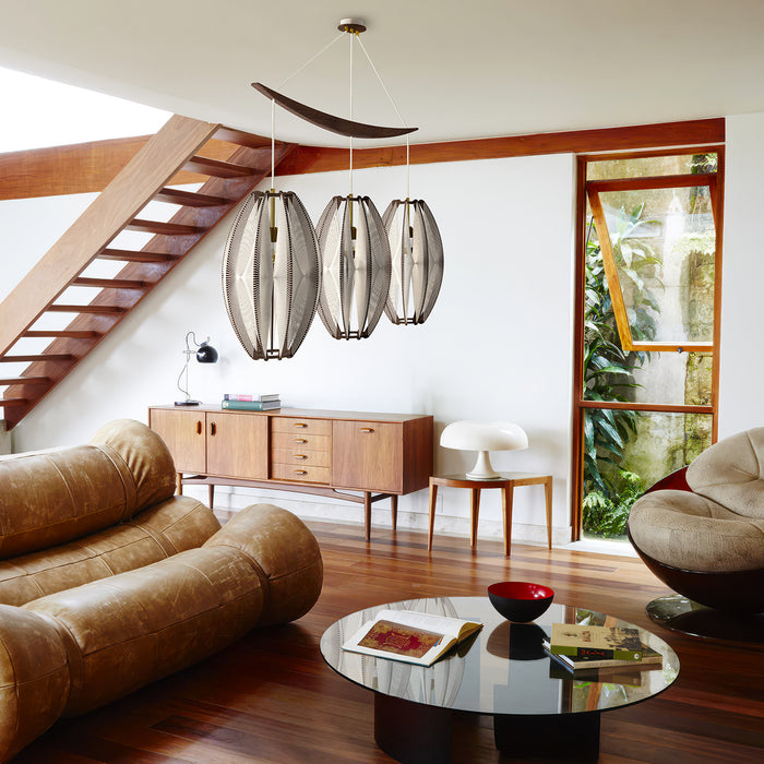 Lustre "Arc" DJEMINO, Tressage Twist