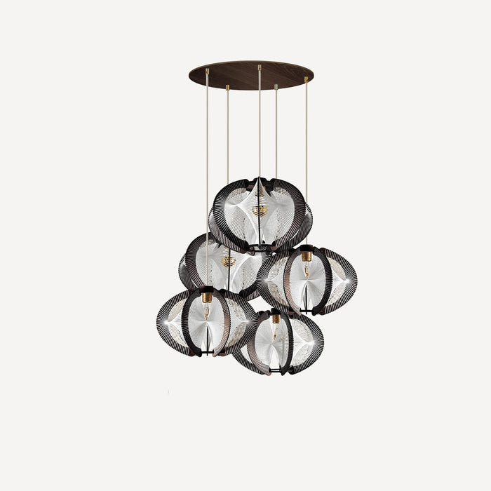 Lustre cascade 5 Echino Twist