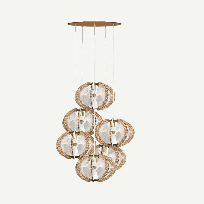 Lustre cascade 6 Echino Twist