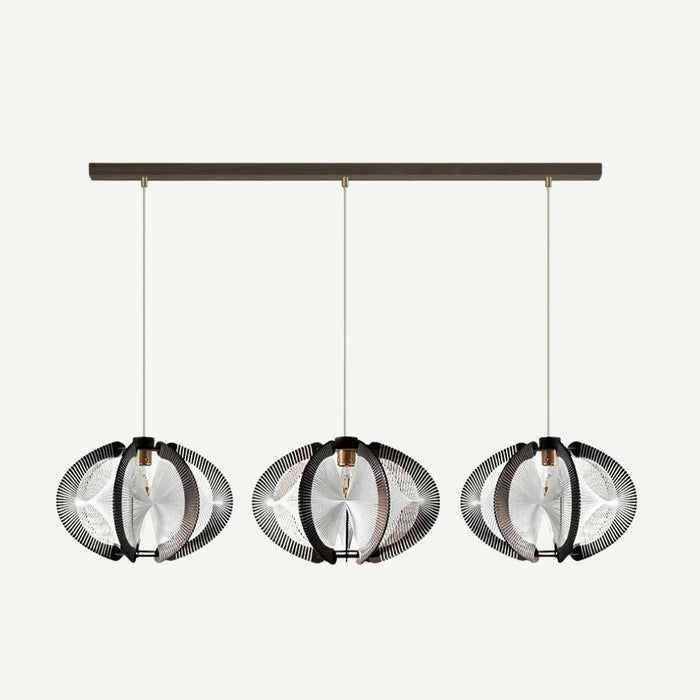 Lustre bandeau  trio Echino Twist