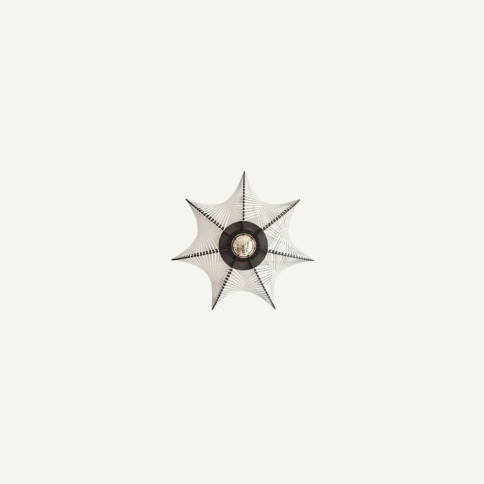 Plafonnier ETIOLA Ø29cm, tressage Croisé