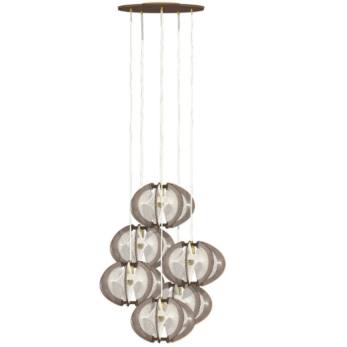 Lustre cascade 6 Echino Twist