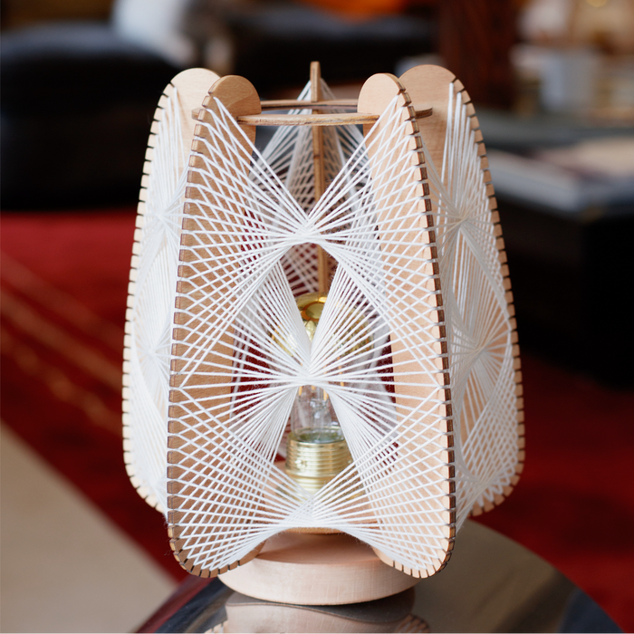 ARIOCA base lamp, Triple Twist braiding
