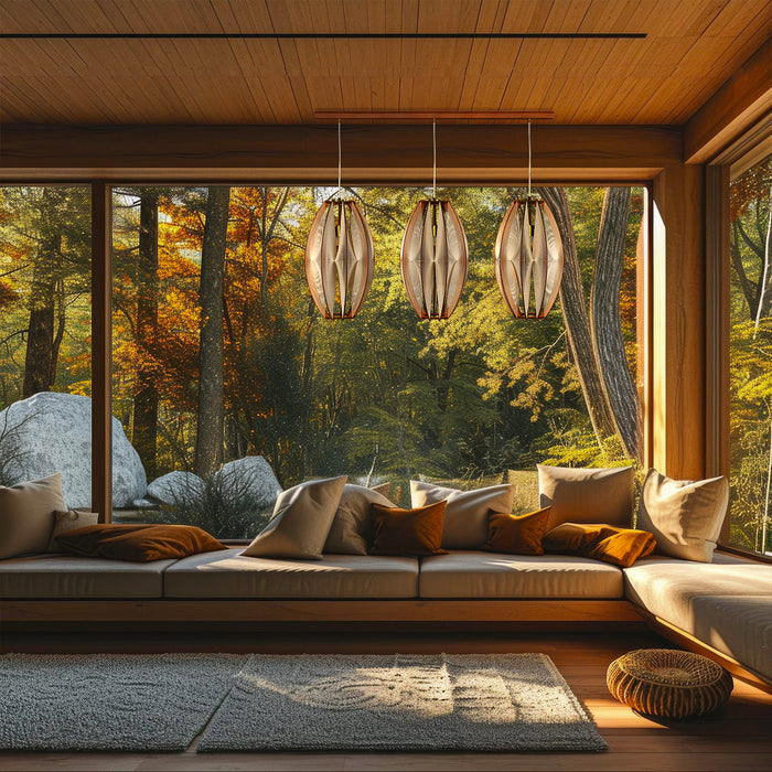 Djemino Twist Trio chandelier