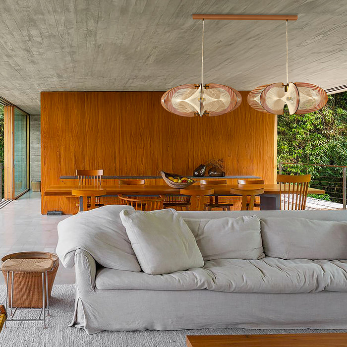 ETIOLA M Duo linear chandelier 