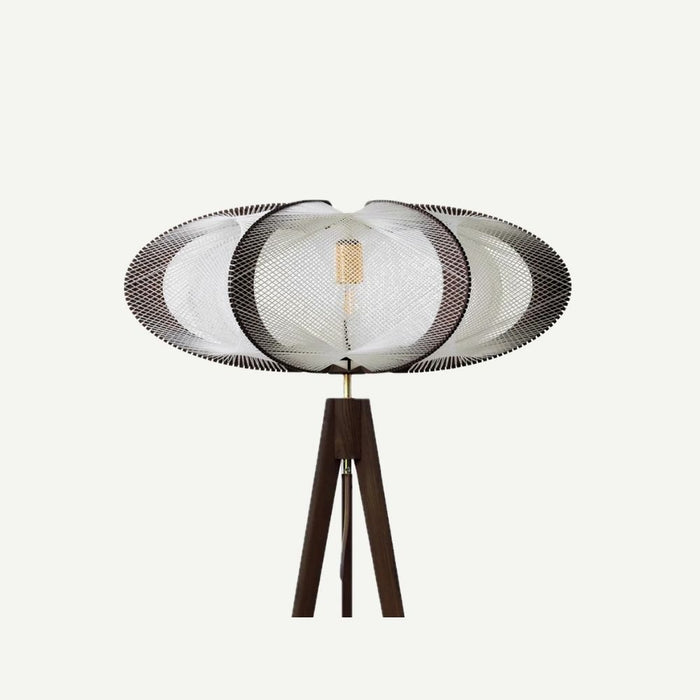 Lampadaire ETIOLA, tressage Croisé