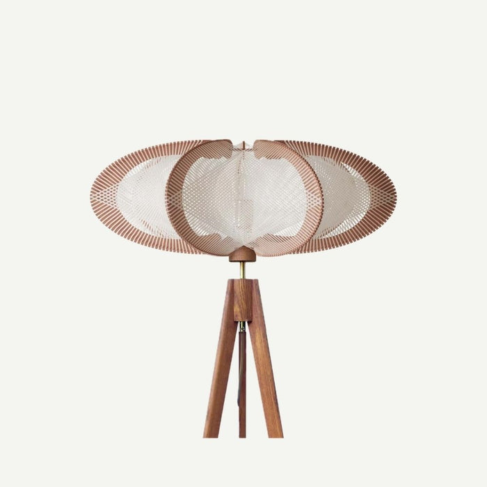Lampadaire ETIOLA, tressage Croisé