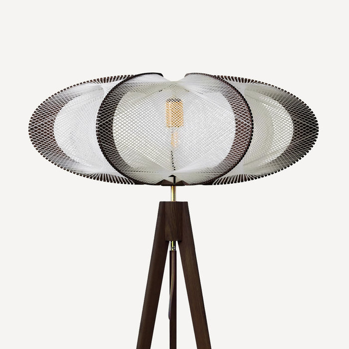 Lampadaire ETIOLA, tressage Twist Croisé