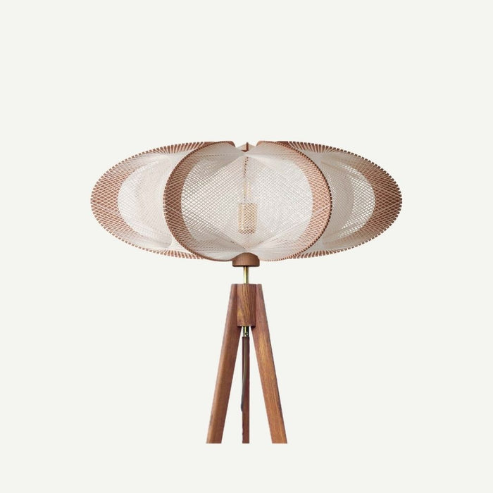 Lampadaire ETIOLA, tressage Twist Croisé