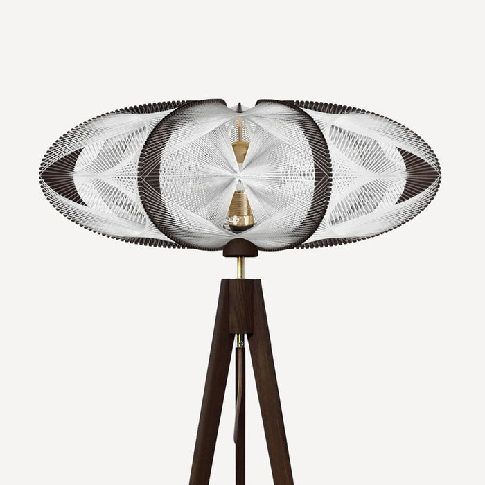 Lampadaire ETIOLA, tressage Triple Twist