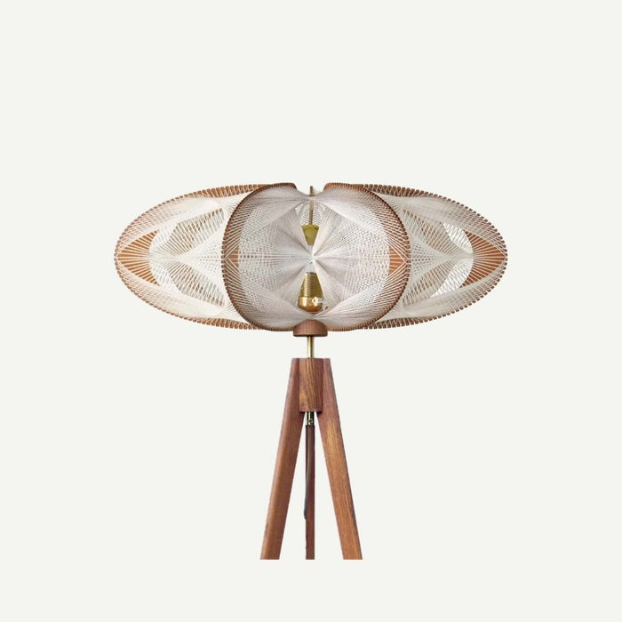 Lampadaire ETIOLA, tressage Triple Twist