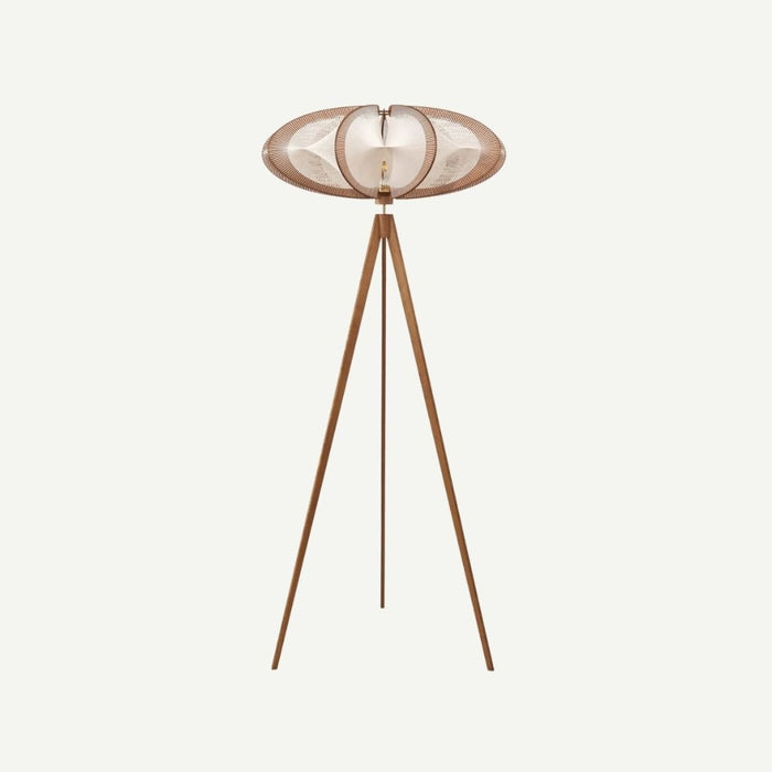 Grand Lampadaire ETIOLA L, tressage Twist