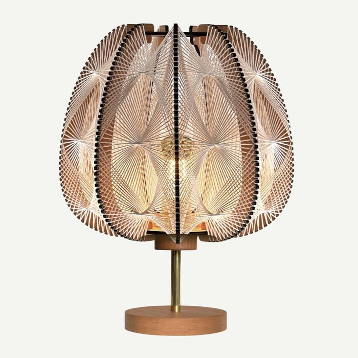 Lampe sur pied LAMPIU - tressage Triple Twist