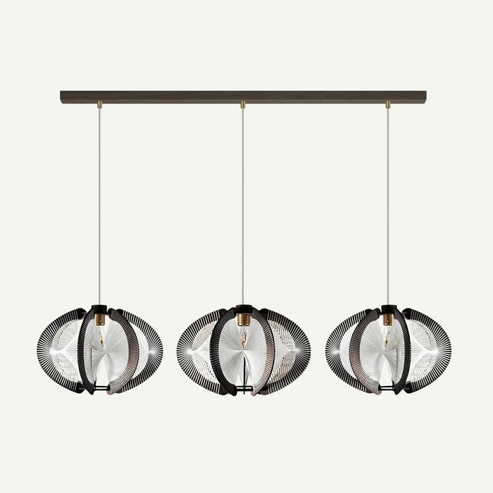 Lustre bandeau  trio Echino Twist