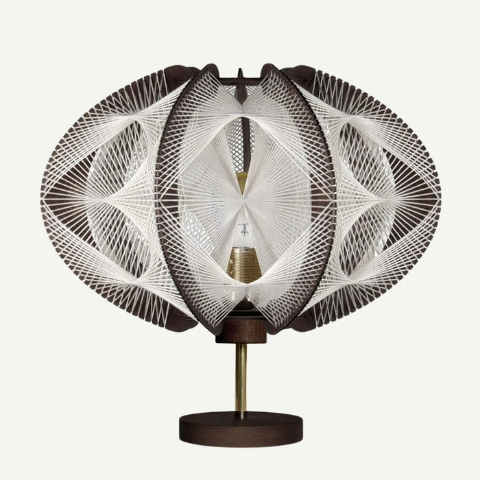 ECHINO table lamp, Triple Twist braiding