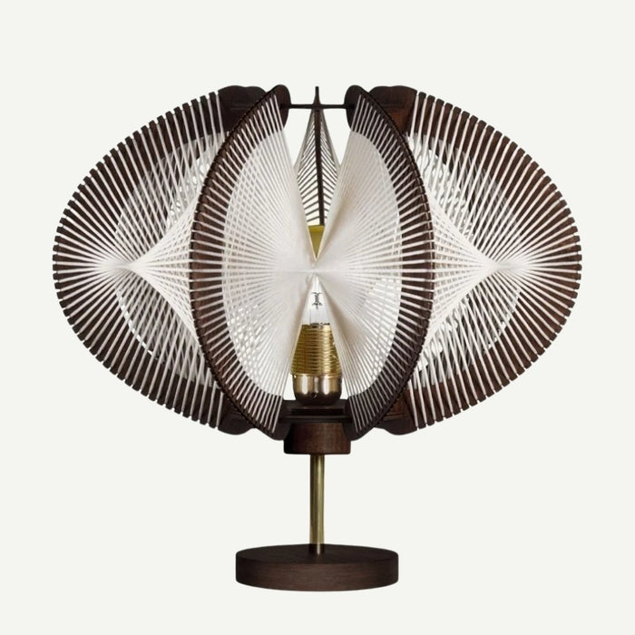 ECHINO table lamp, Twist braiding