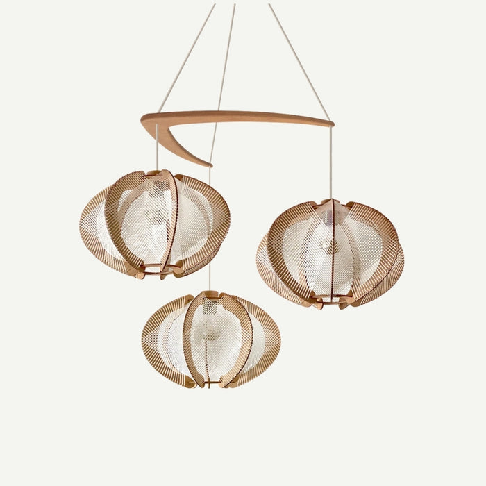 Lustre ECHINO, Tressage Croisé